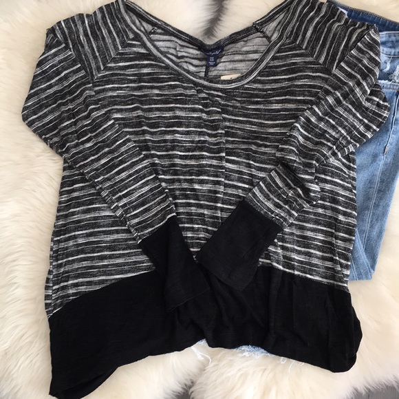 American Eagle Outfitters Hi-Lo Hem Top, One Size - Picture 8 of 11